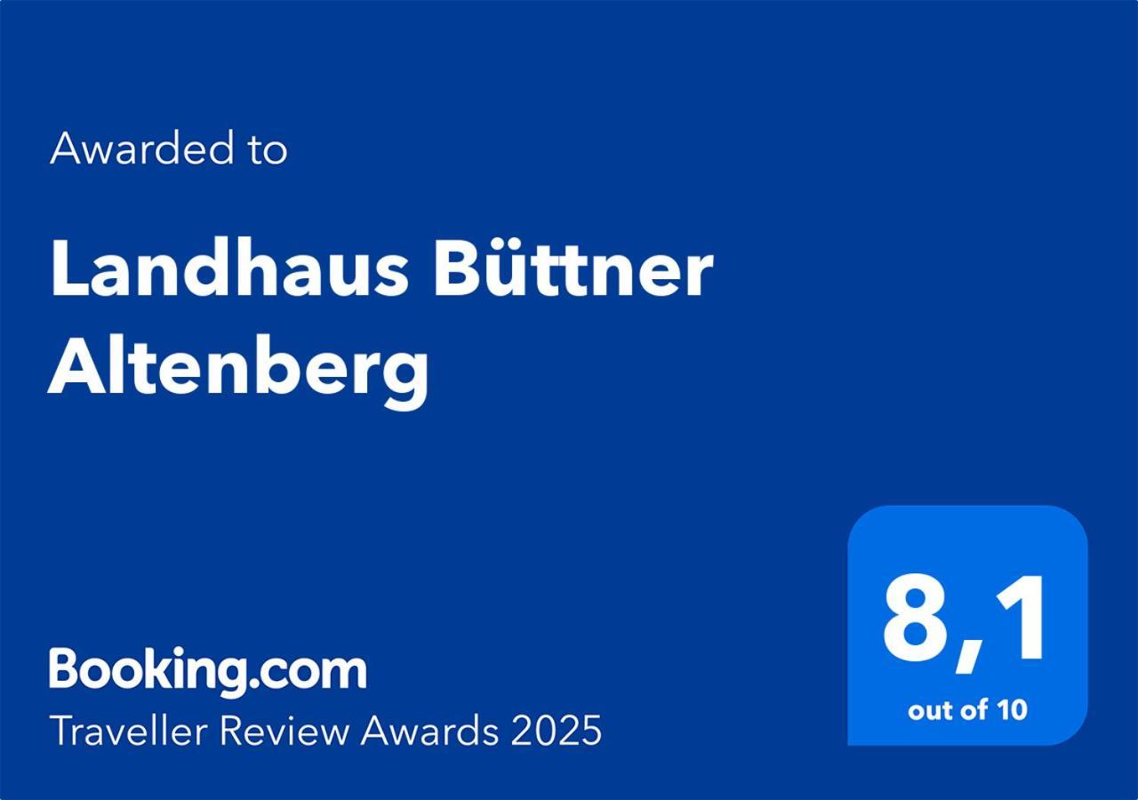 Landhaus Buettner Алтенберг Източен Ерцгебирге Екстериор снимка